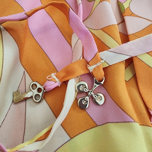 Zara Floral Muticolored Drawstring Flowy Pants - Picture 4 of 8